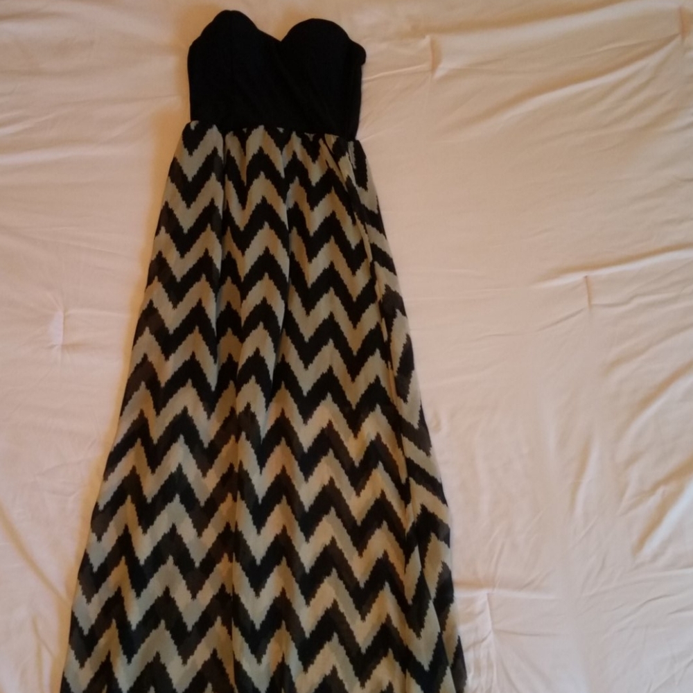 Black Strapless dresses